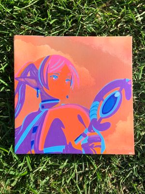 Sunrise Mage - 9 in. X 9 in.