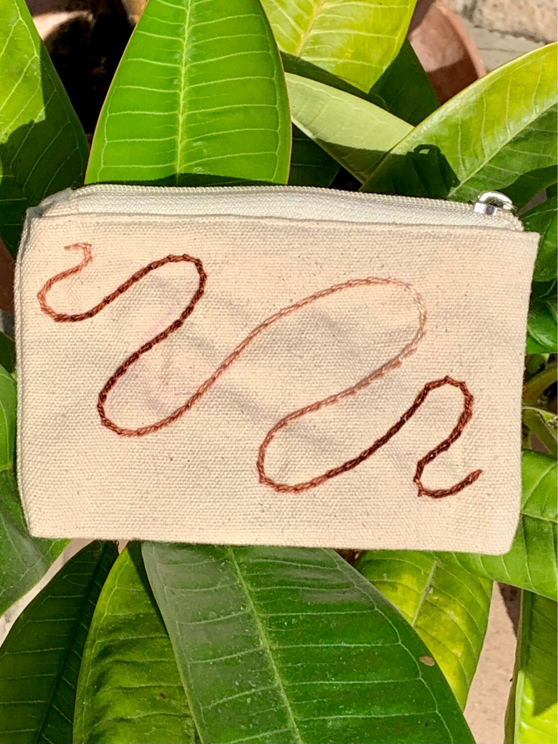 Embroidered Pop-Tart Mini Pouch - 3.5 in. X 5.5 in.