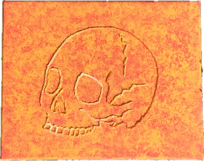 Skull Embroidery (Customizable) - 8 in. X 10 in.