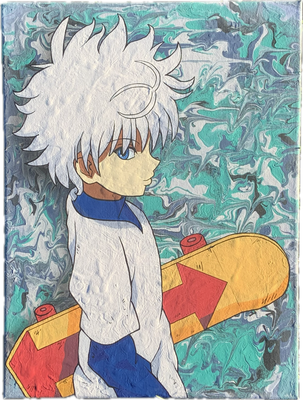 ​Kickin’ It with Killua  – 12 X 16 in.