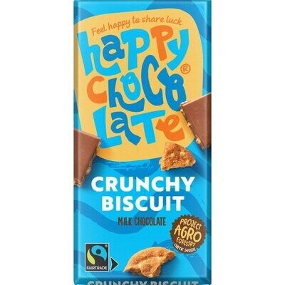 Chocolade melk 37% crunchy biscuit