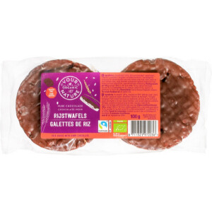 Rijstwafel pure chocolade