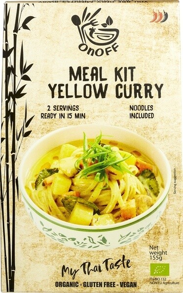 Curry Geel maaltijdpakket