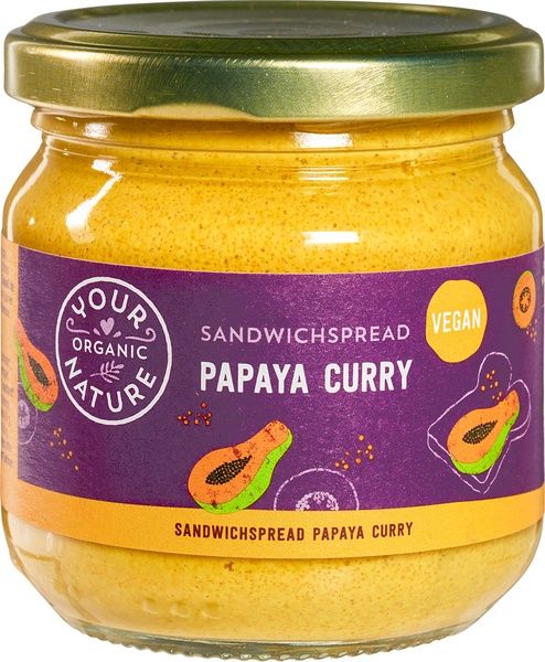 Sandwichspread papaya curry