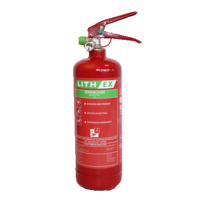 Lith-Ex AVD 2 liters fire extinguisher