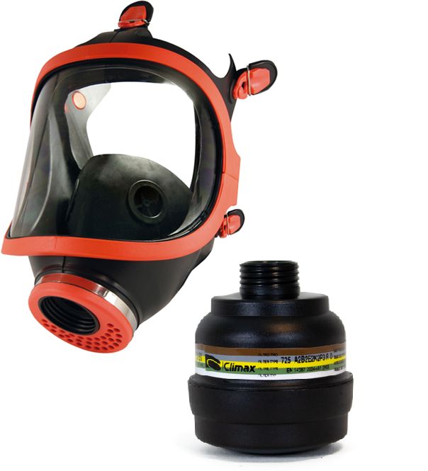 Battery Fire Suppression Mask  incl. ABEK Filter
