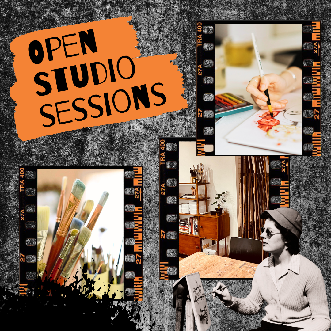 'Open Studio' sessions - run weekly on a Tuesday morning or Wednesday afternoon.