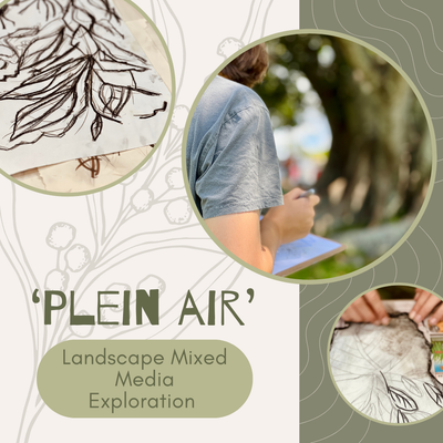'Plein Air' Landscape Mixed Media Exploration - Workshop
