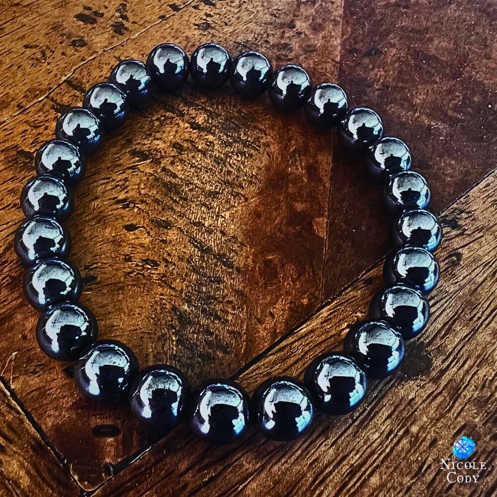 HEMATITE CRYSTAL BRACELET