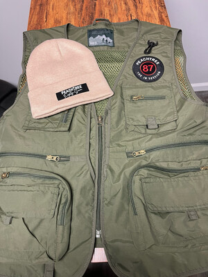 PeachTree87 Classic Green Vest Large