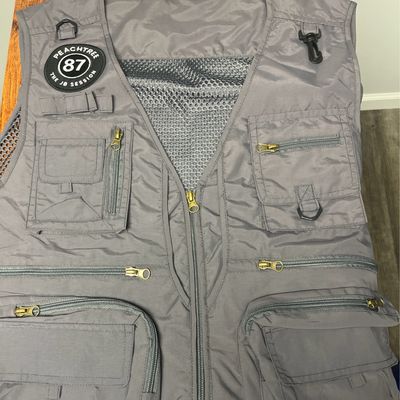 PeachTree87 Gray Vest Sm