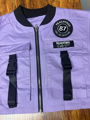 Ladies Purple Vest L