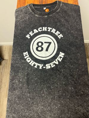 Black PT Brand stone washed Tee Large