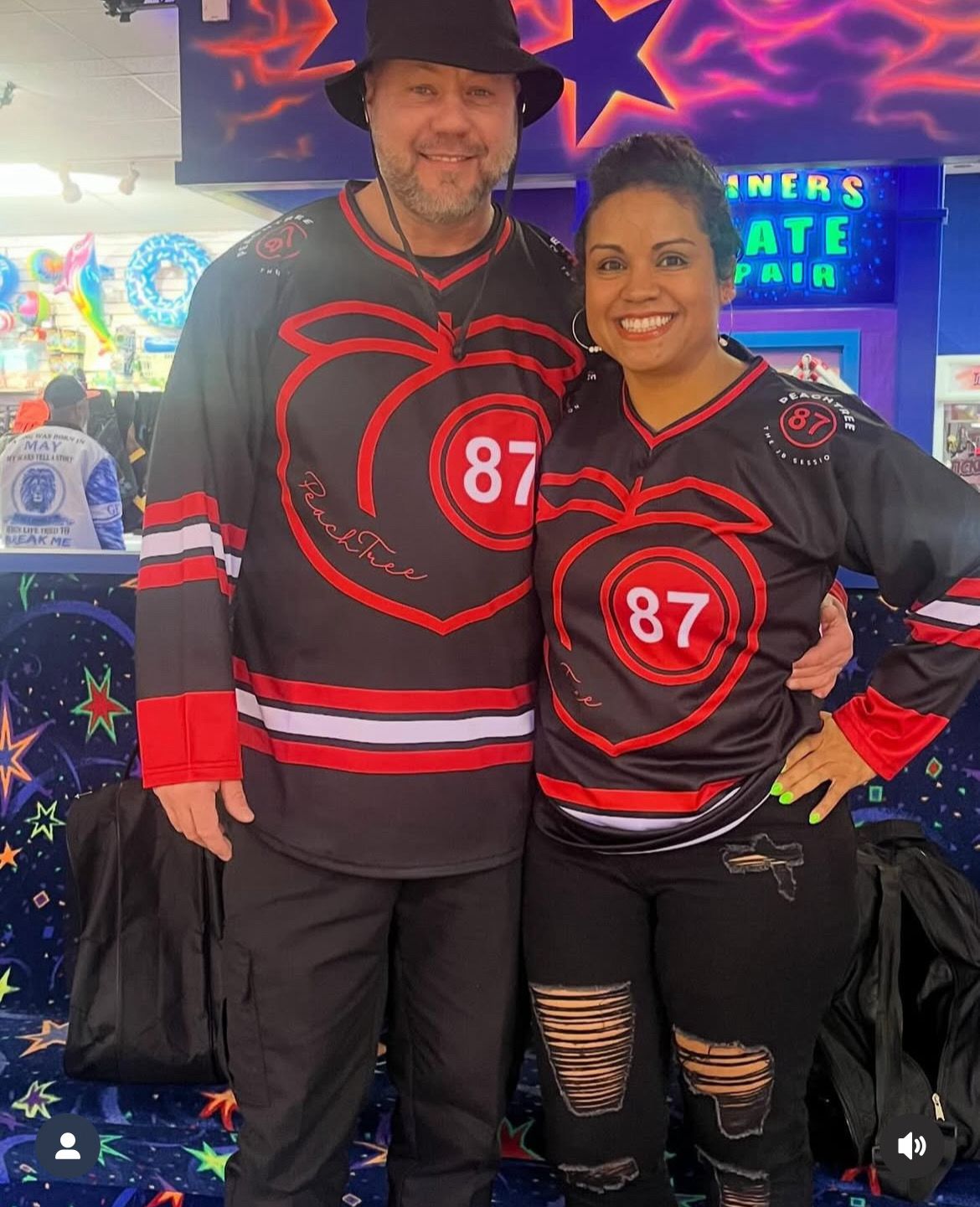 Black PT Hockey Long Sleeve Jersey