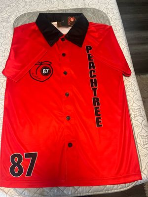 MJ Red Warm Up Top