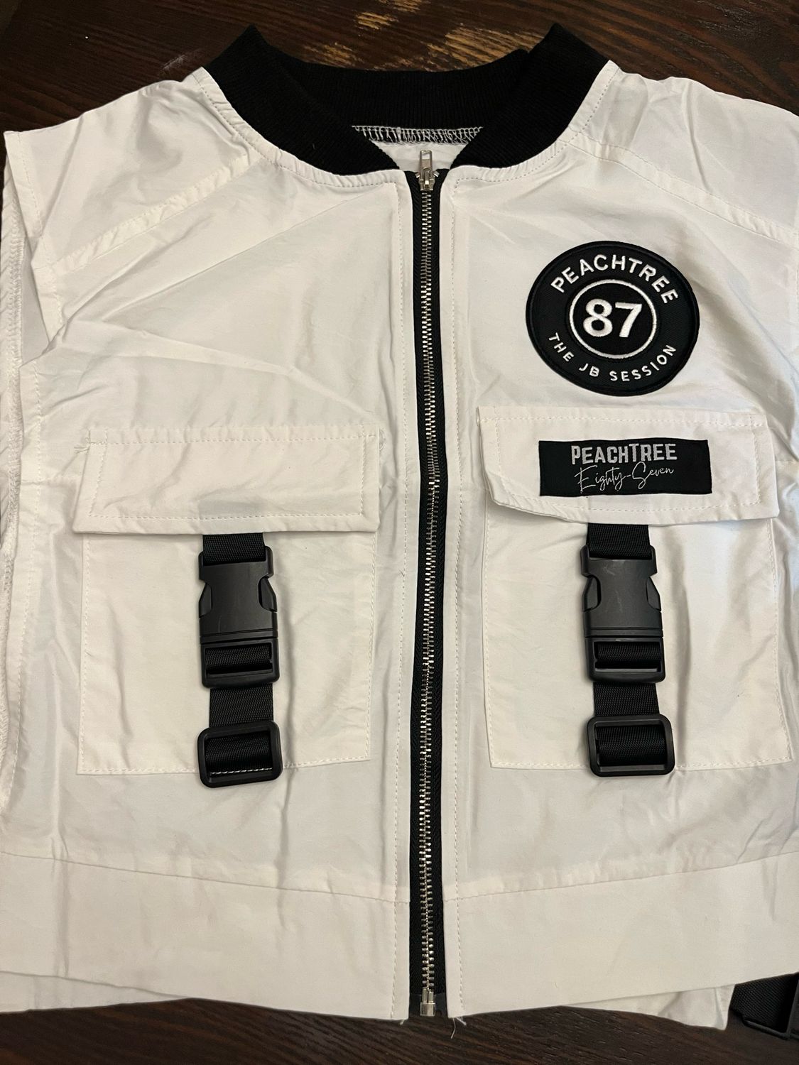 Ladies White Vest Sm