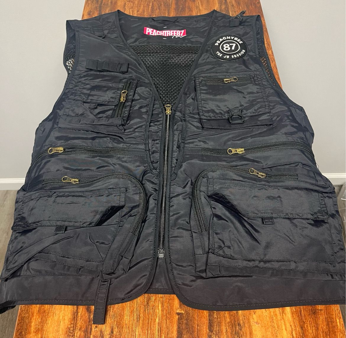 PeachTree87 Classic Black Vest ALL SIZES