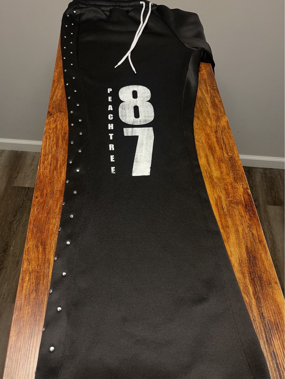 Rhinestone Blk 87 Pants