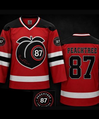 PT Red Or Gray Hockey LS Jersey All Sizes