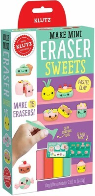 Make mini eraser sweets - Libro y kit para hacer borradores
