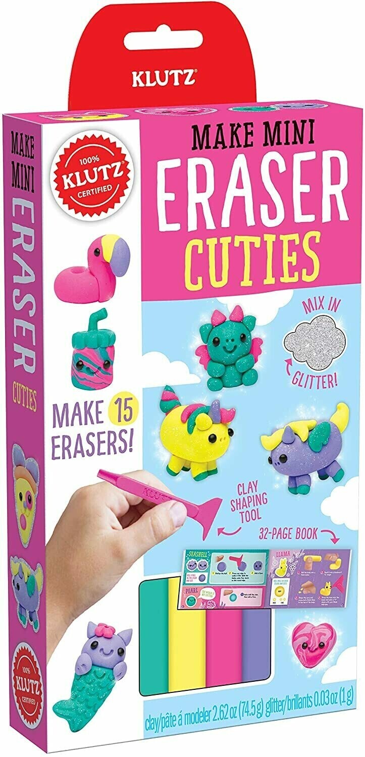 Make Mini Eraser Cuties - Libro con materiales para hacer borradores