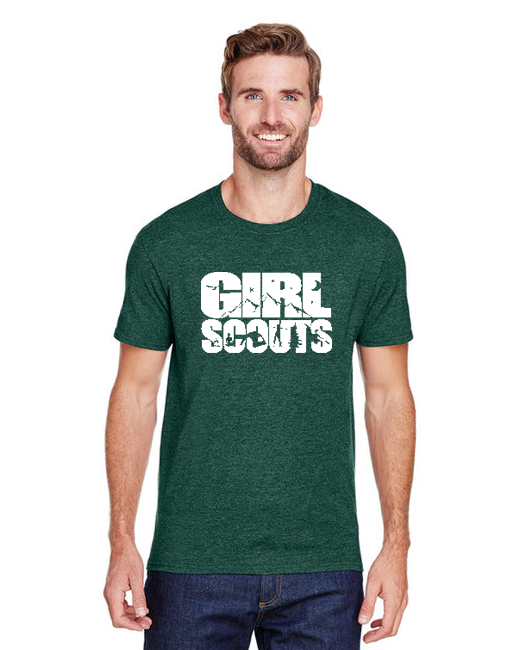 Adult T-Shirt - Green/White