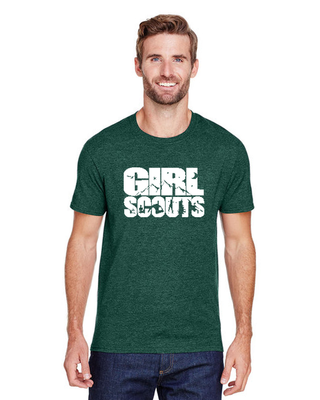 Adult T-Shirt - Green/White