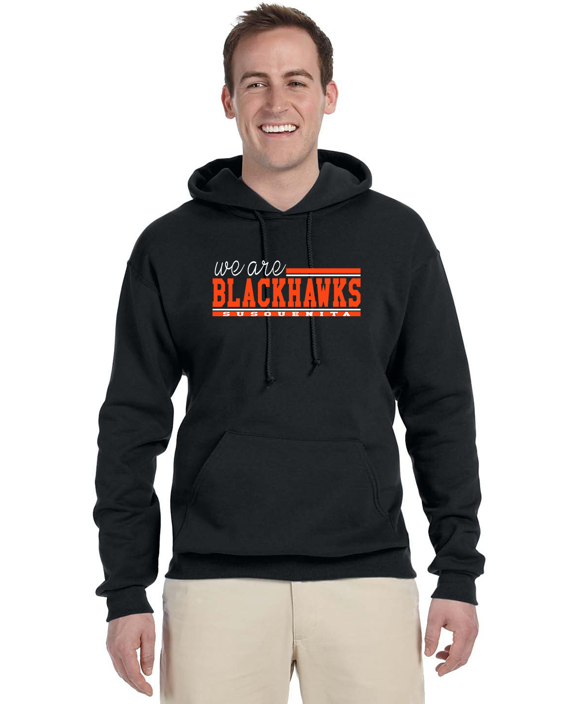 Adult Hoodie - We Are Blackhawks