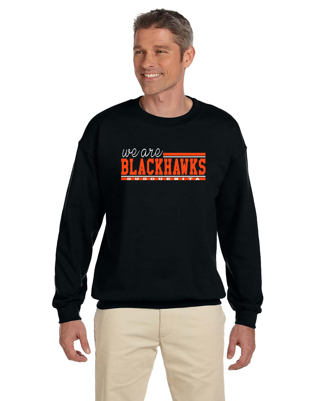 Adult Crewneck - We Are Blackhawks