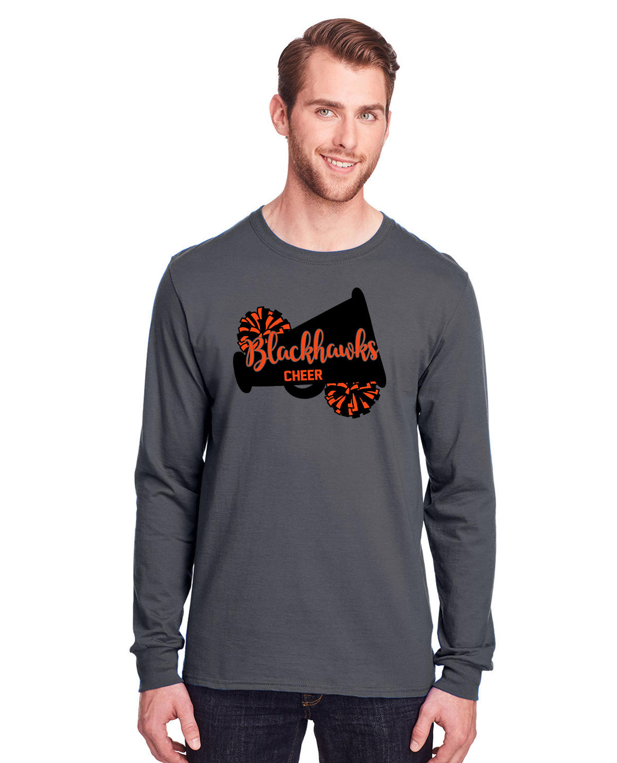 Adult Grey Long Sleeve