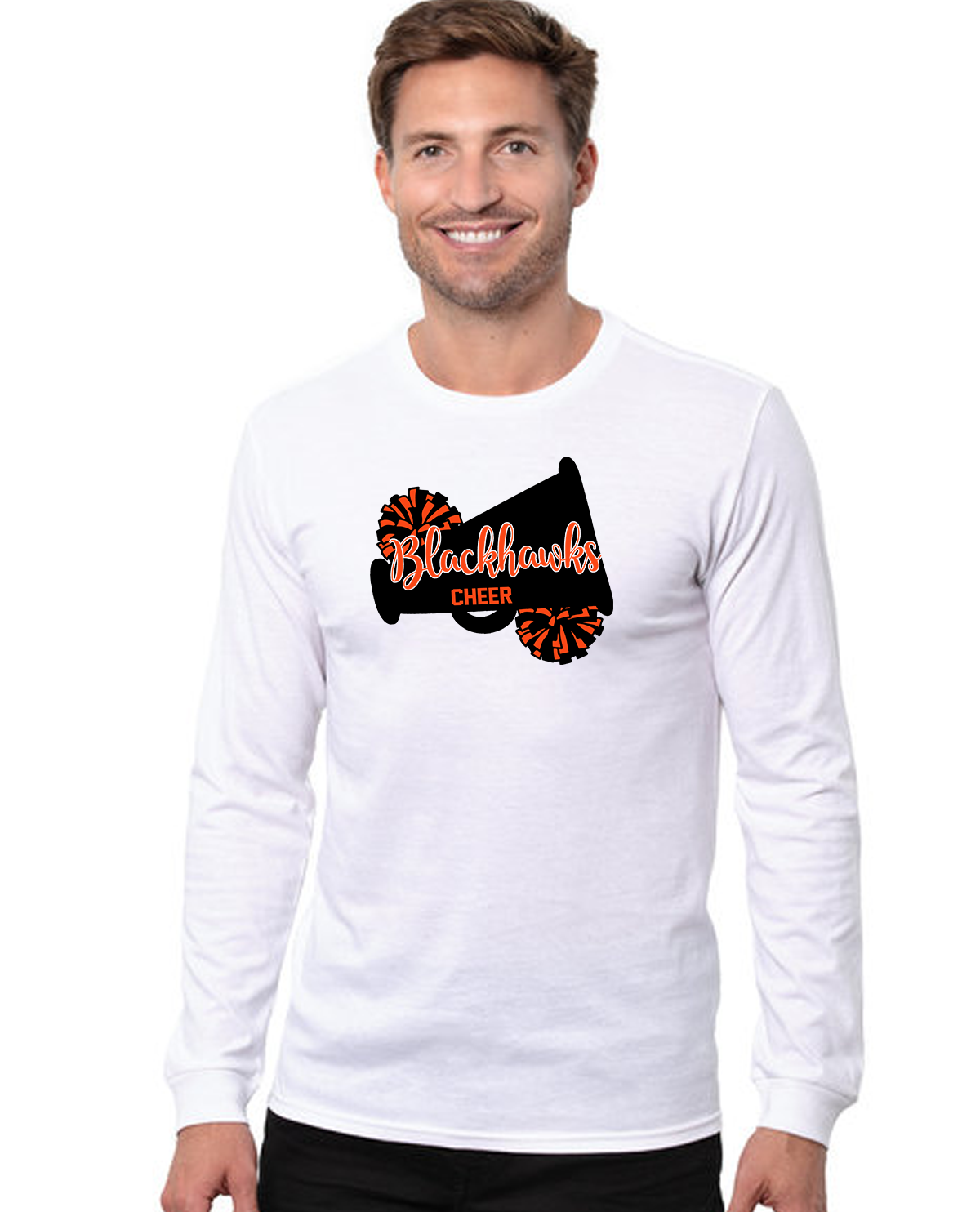 Adult White Long Sleeve