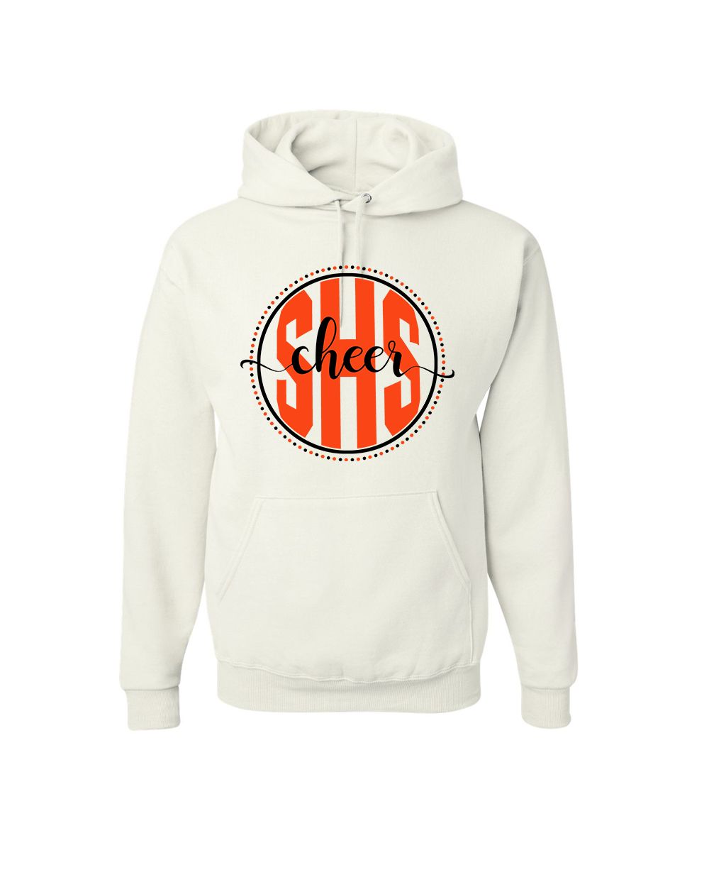 Fleece Hoodie - Circle Design