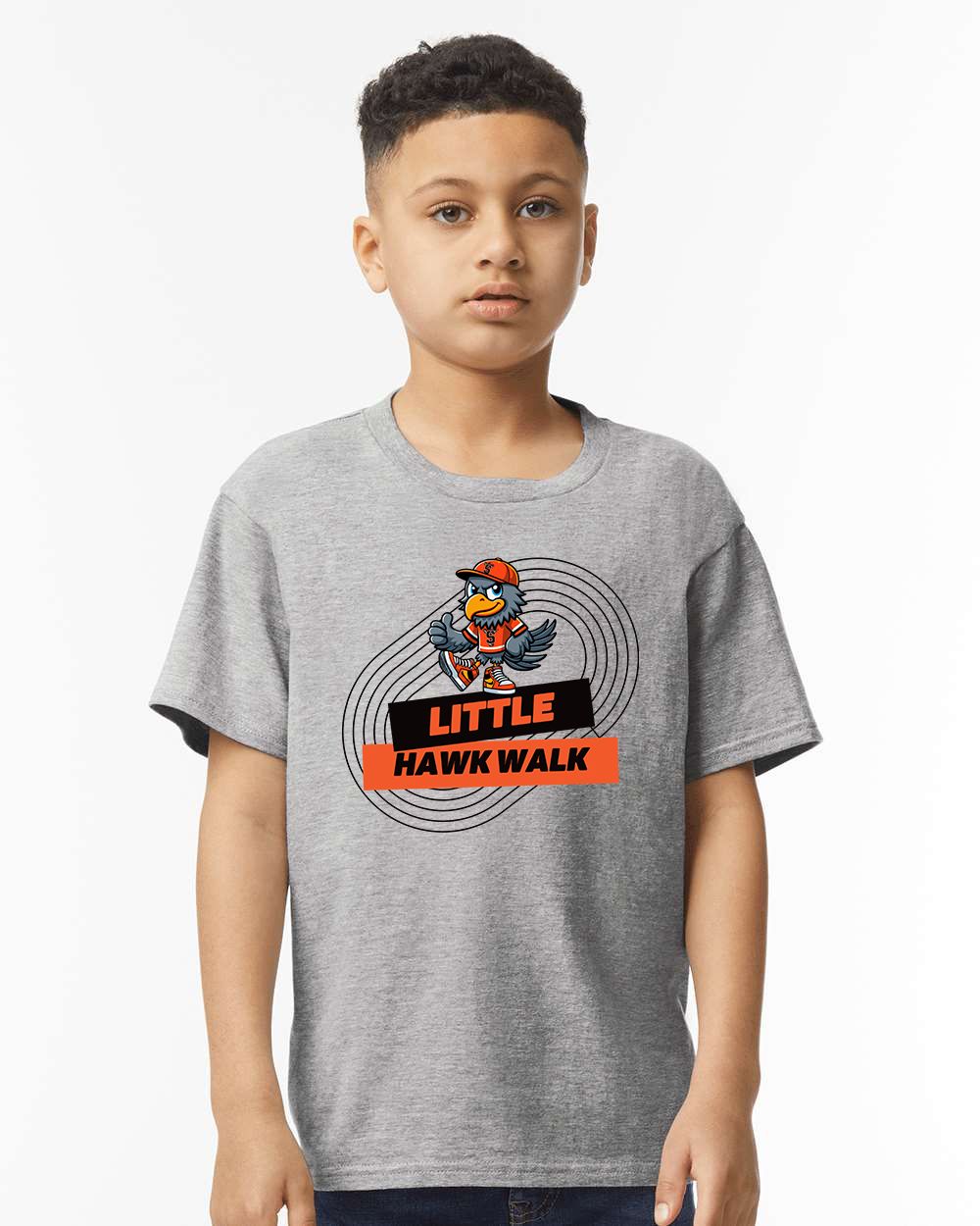 Youth Little Hawk Walk T-Shirt