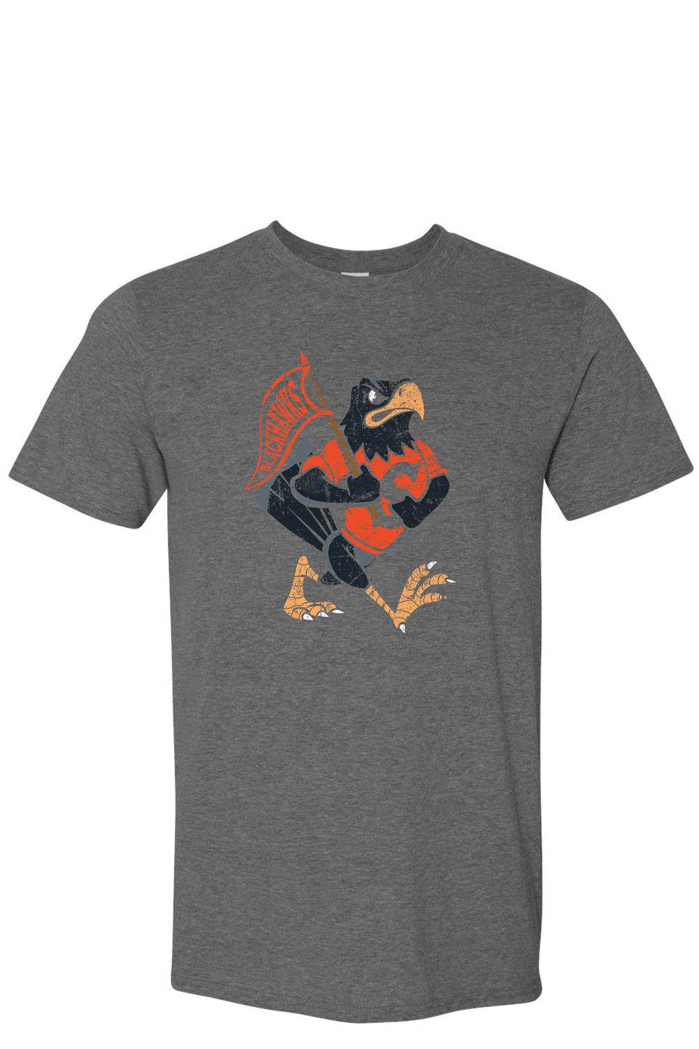 Adult T-Shirt - Retro Hawk w/ Banner