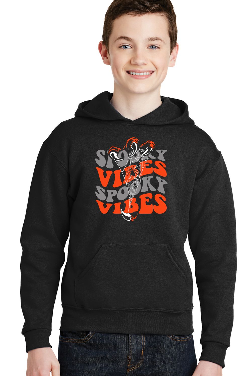 Youth Hoodie - Spooky Vibes