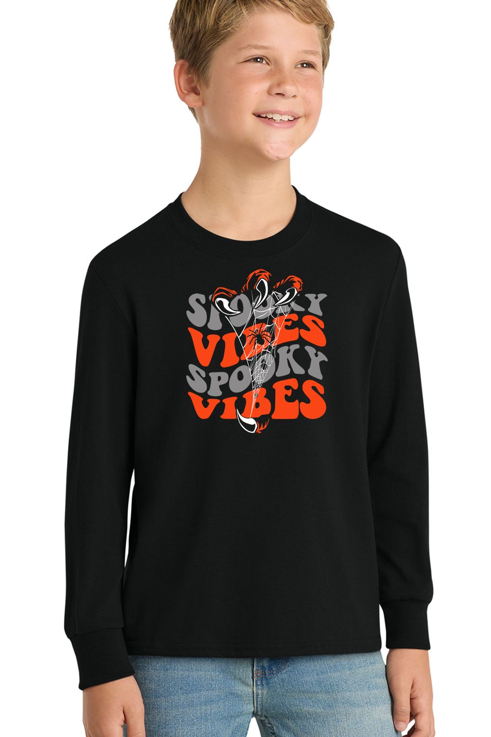 Youth Long Sleeve - Spooky Vibes