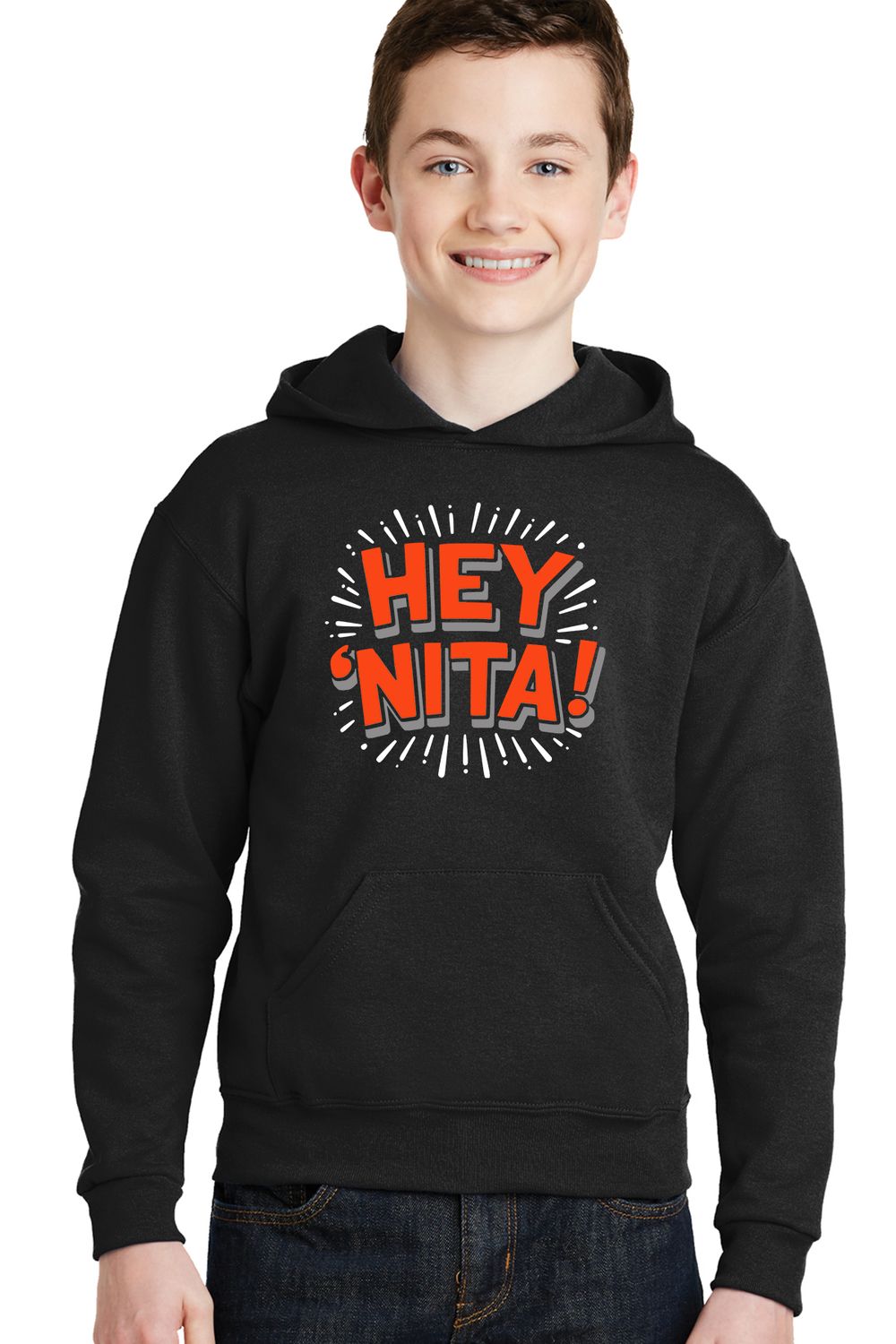 Youth Hoodie -  Hey &#39;Nita!