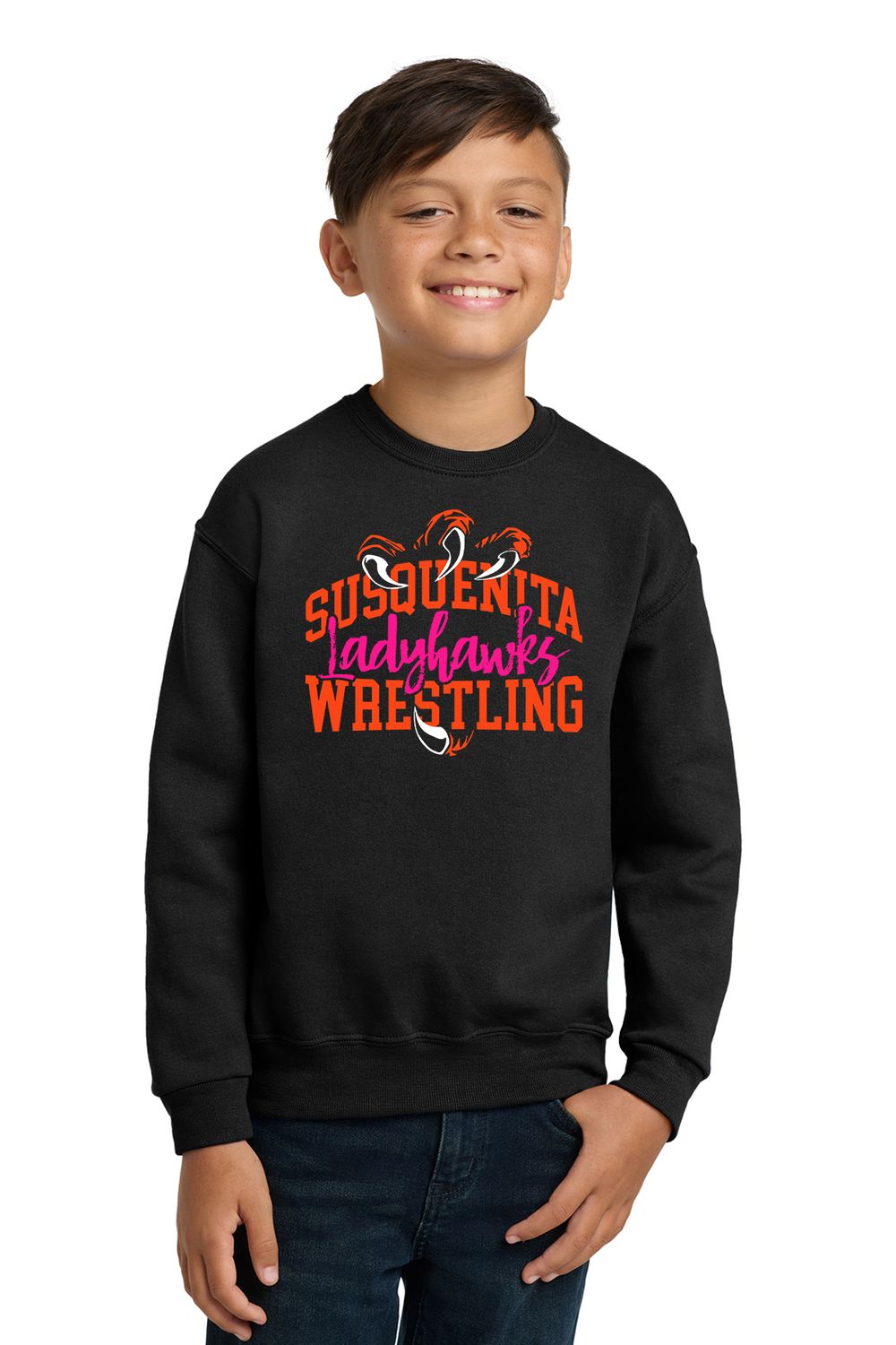 Ladyhawks Youth Crewneck