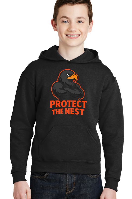 Youth Hoodie - Protect the Nest