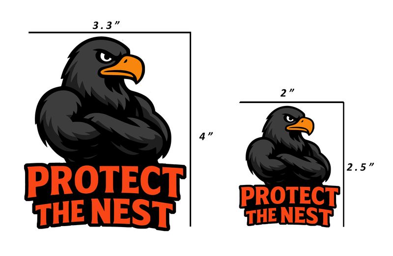 Stickers- Protect the Nest