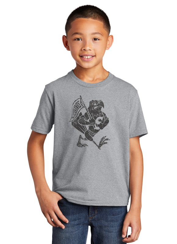Youth T-Shirt - Retro Hawk w/ Banner