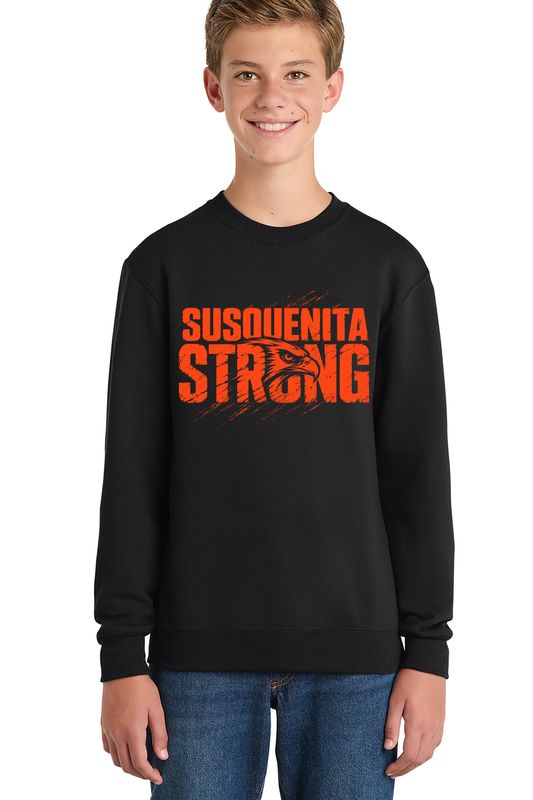 Youth Susquenita Strong Band Crewneck Sweatshirt