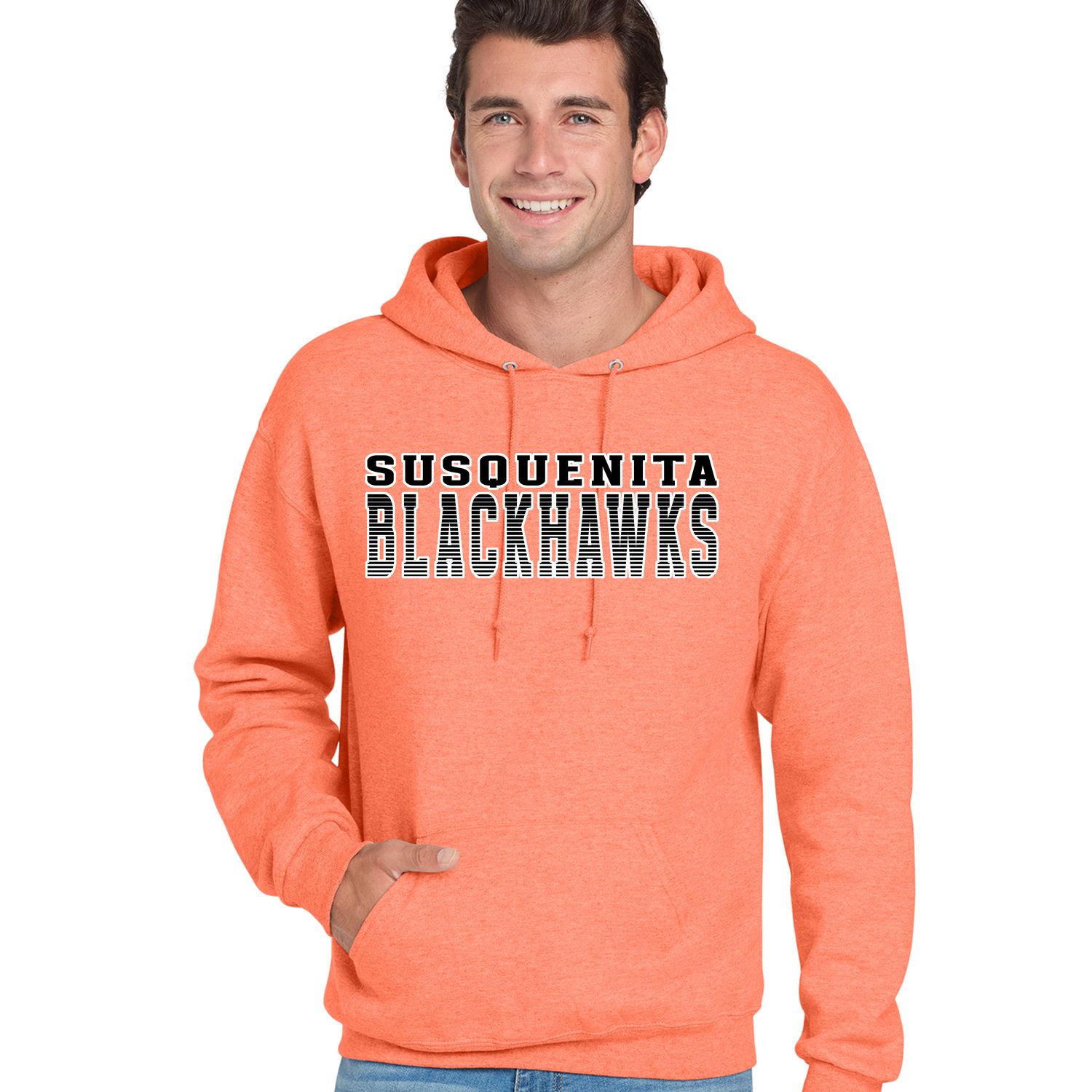 Adult Hoodie - Coral