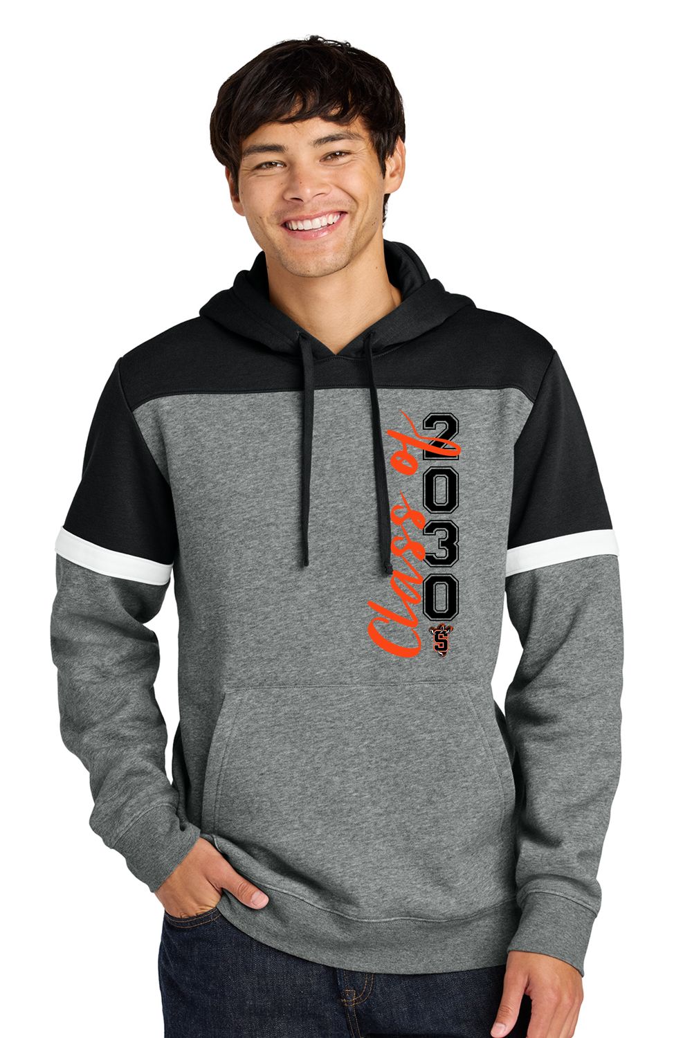 Adult "Class of" Colorblock Hoodie