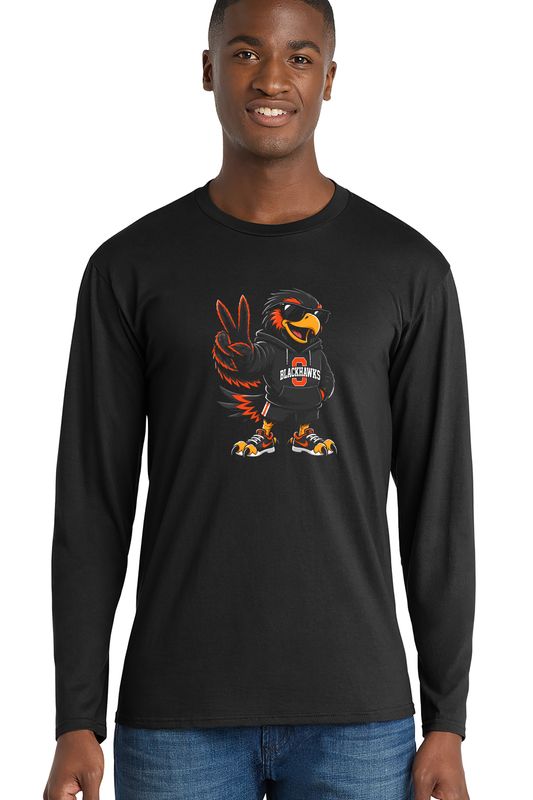 Adult "Cool Hawk" Long Sleeve