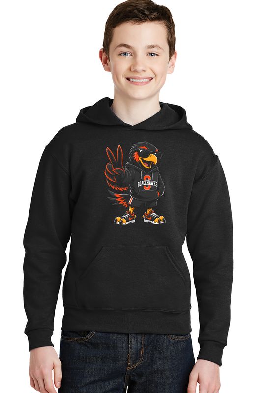 Youth "Cool Hawk" Hoodie