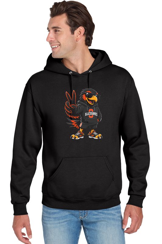 Adult "Cool Hawk" Hoodie