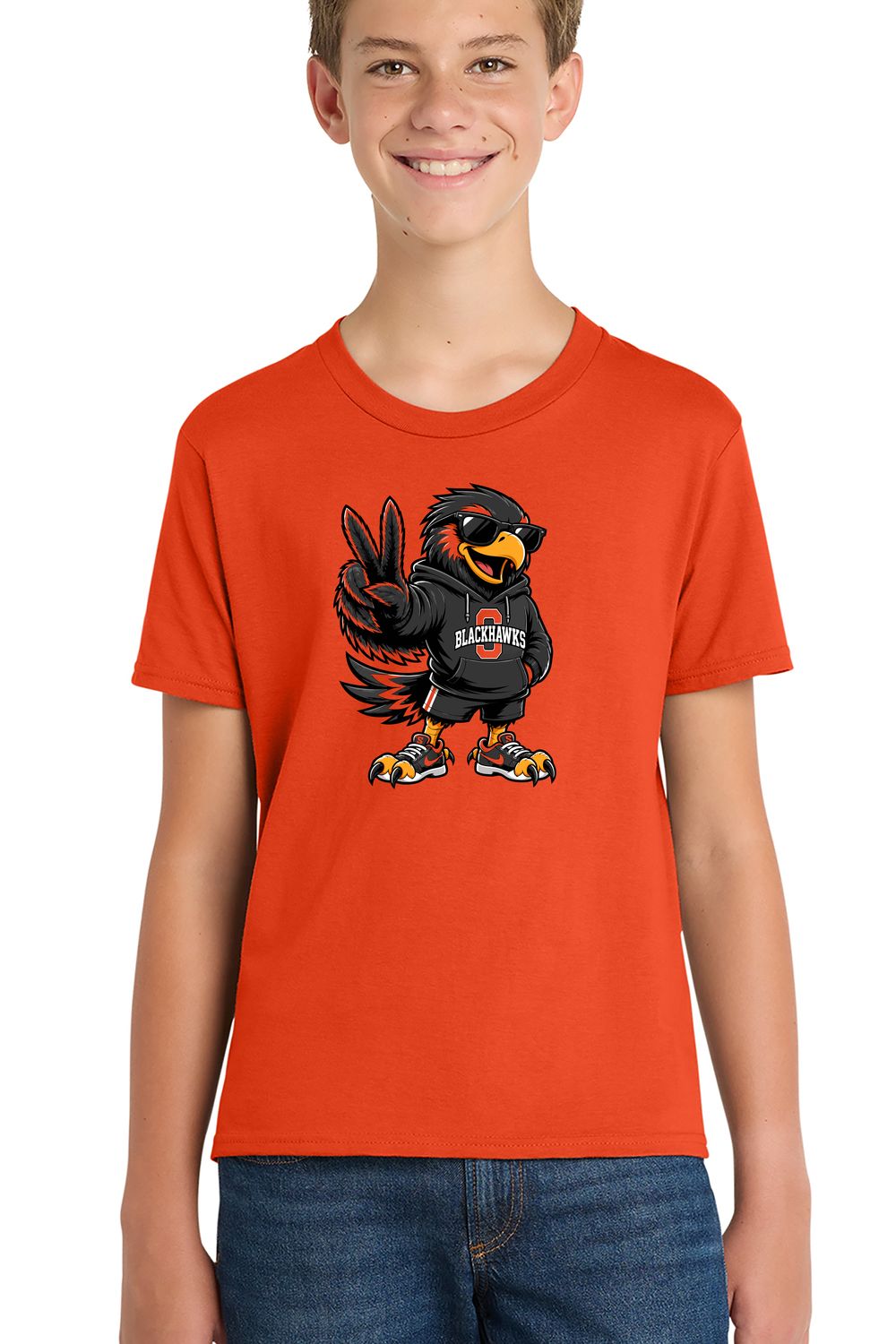Orange Youth "Cool Hawk" Short Sleeve