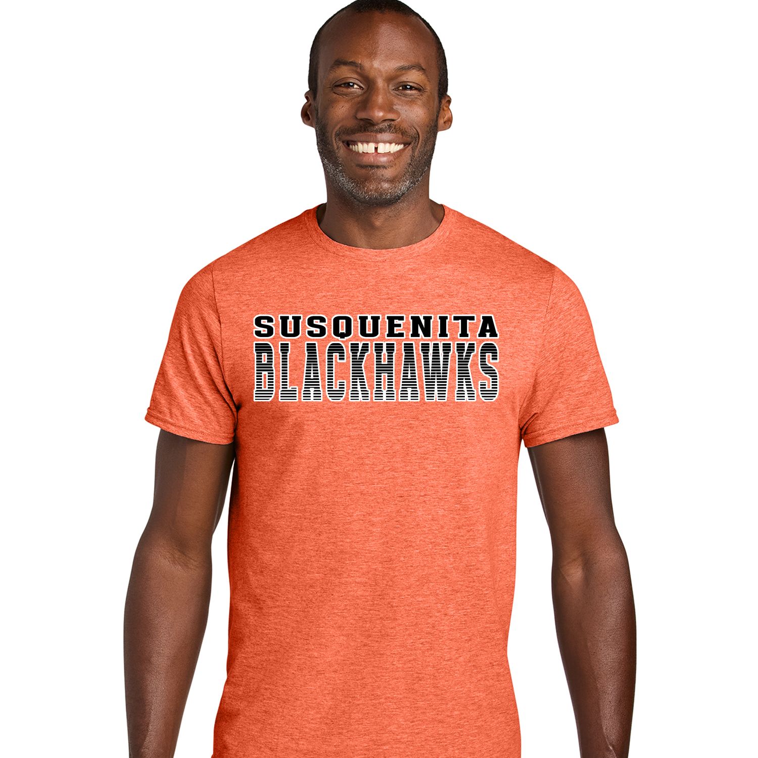 Coral Adult "Blackhawks" T-Shirt