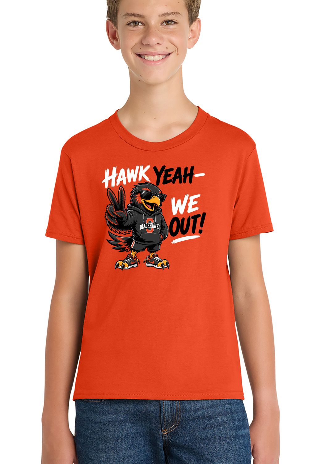 Orange Youth "Hawk Yeah" Short Sleeve